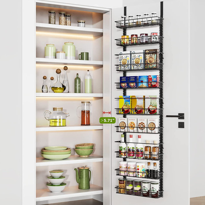 Prep & Savour Over the Door Spice Rack Wayfair